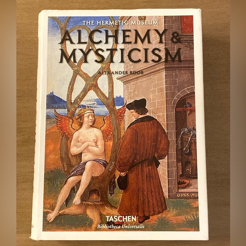 Alchemy and Mysticism: The Hermetic Museum Hardcover Alexander Roob